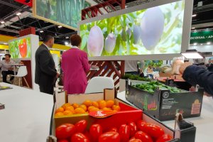 Productos almerienses en IFEMA en el segundo día de la Fruit Attraction.