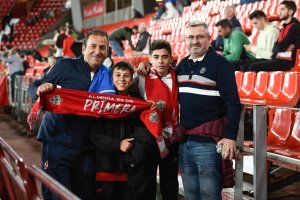 Una afición de Primera División.