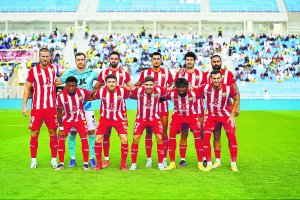 El once del Almería.