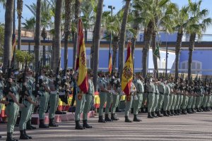 Las banderas de los Tercios III y IV de la Legión