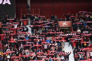 Una afición de Primera División.