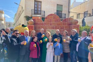 Representantes institucionales, en el Día de la Naranja.