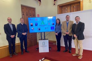 Presentación del acto en la sede de la Junta.