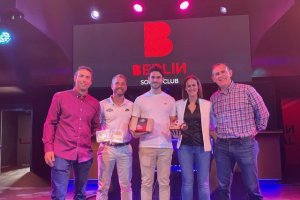 La entrega de premios estuvo muy concurrida.