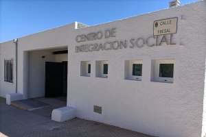 Fachada del Centro de Integración Social de Las Norias.