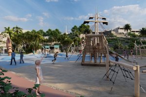 Nueva zona de ocio en Garrucha.