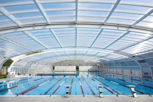 Una cubierta de 1,6 millones de euros para una piscina de 50 metros de longitud