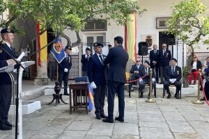 Entrega de distinciones en el acto de San Hermenegildo