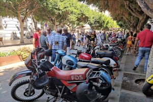 Motos de la exposición.