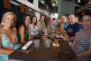 Teresa Piqueras, Estefanía Alcalá, Anabel Mateos, Antonio Hernando, Anabel Muñoz, Domingo Ramos, Valentín Martín y Ana Belén Martín.