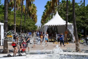 Alfaralmería puede visitarse en la Rambla hasta el sábado.
