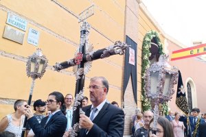 La cruz guía del Sepulcro, en la calle Ricardos.
