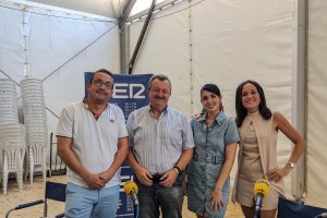 Olivier Martínez, Juan Pedro García, Marina Ginés y Miriam Orduño.