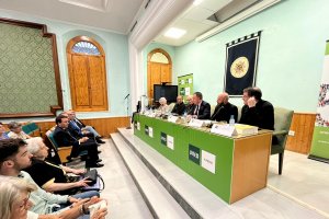 Imagen del acto celebrado en el salón de actos de la UNED.