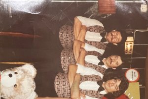 Zoyo, el primero por la izquierda con el equipo del Royal Club.