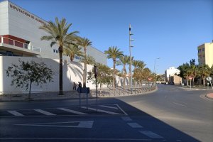 El Palmeral del pabellón Moisés Ruiz.