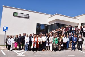La consejera de Salud, Catalina García, en la inauguración del Consultorio de Balanegra.