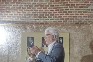 El homenajeado, Andrés Caparrós.