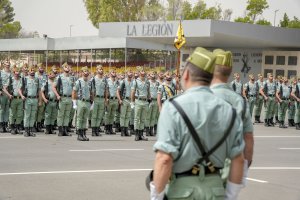 Acto celebrado esta mañana con motivo de la festividad de San Fernando.