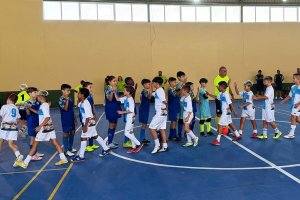 Respeto en la final alevín.