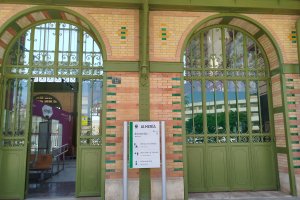 La antigua estación de tren ya ha abierto sus puertas