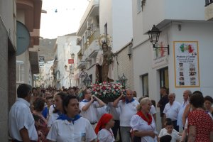 Procesión de la Virgen del Carmen en Carboneras.