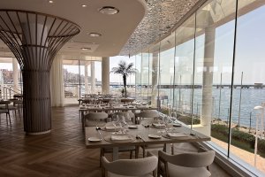 Las asombrosas vistas desde El Candelero, el nuevo restaurante del Club de Mar.