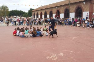 Exhibición canina, talleres y mucho más se vivió en este día de convivencia.