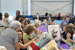 Encuentro de Encajeras de Bolillo celebrado en Huércal-Overa.