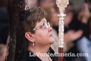 Procesión de la Hermandad de Nuestro Padre Jesús de la Salud y Pasión en su Tercera Caída y María Santísima de los Desamparados en el 