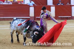 Festejo taurino con los toreros almerienses Torres Jerez y Ruiz Manuel.