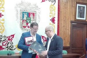 El presidente del Gobierno y del PP madrugó para estar en la vía verde en Olula y Huércal-Overa