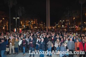 La Mesa en Defensa del Ferrocarril vuelve a unir a representantes de todas las fuerzas. Fotos: Juan Sánchez