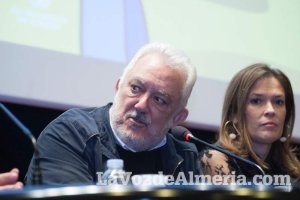 Gala de apertura del Festival de Cortometrajes Almería en corto en la que ha tenido lugar la entrega del premio Almería, tierra de cine al