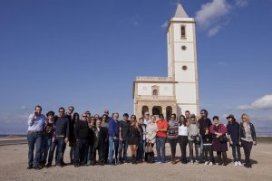 Visita por localizaciones de la provincia en el marco de Almería en Corto