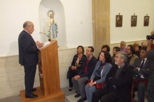 La ermita de San Antón, tras su reciente restauración, acoge con este Pregón su primer acto. Fotos: JA Barrios