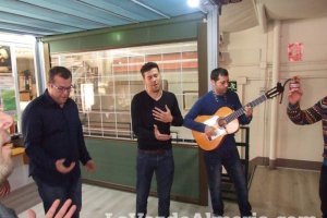 La comparsa ‘F28’, en la semifinal de Málaga