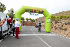 García Rus entrando en meta