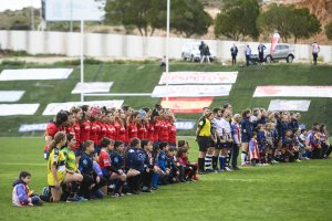 La previa del partido.