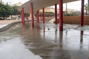 Zona alta de la Rambla de Almería.