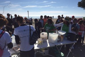 Actividad realizada en Roquetas por el Día de los Humedales.