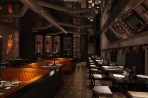 Así será Alquímico, el nuevo restaurante de la Puerta Purchena.