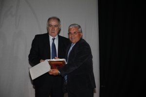 Pepe Alías con Martín Doblado.