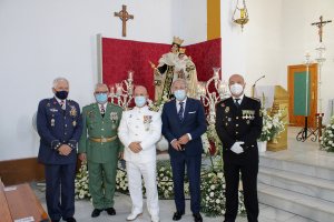 El subdelegado de Defensa, coronel de la Brileg, comandante naval, el presidente de la Autoridad Portuaria y el comisario provincial de la Policía Nacional.