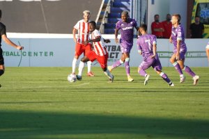 El partido en Marbella.