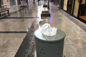 Jornada de lluvia en Almería.