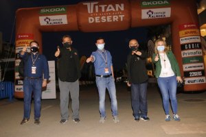 Todos preparados para la gran carrera.