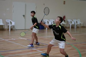 Dos grandes deportistas.