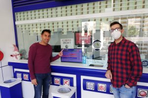 Fran Martín y José Manuel Fernández de La Varita Mágica, de Roquetas.