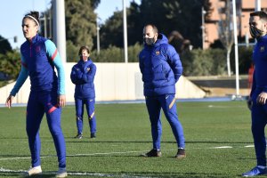 El entrenador del Barcá en el Anexo.